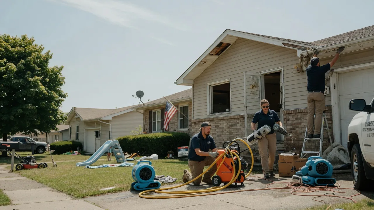 Water Damage Restoration in Rossville, IN near me